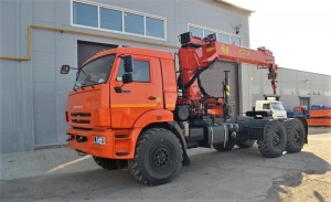 Седельный тягач КАМАЗ 43118 с КМУ ИТ 150