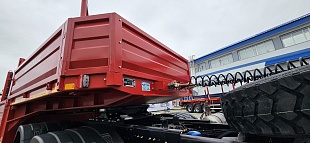 Среднерамный полуприцеп-тяжеловоз Политранс 94163-032